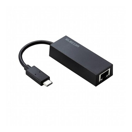 エレコム ELECOM 有線LANアダプター TypeC 変換アダプタ LANポート ×1ポート 1000Mbps USB3.2 Gen1 【 Windows 11 Mac PC iPad Air Pro Nintendo Switch 等対応 】 ブラック(代引不可)【送料無料】 エレコム ELECOM 有線LANアダプター TypeC 変換アダプタ LANポート ×1ポート 1000Mbps USB3.2 Gen1 【 Windows 11 Mac PC iPad Air Pro Nintendo Switch 等対応 】 ブラック(代引不可)【送料無料】