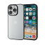 쥳 ELECOM iPhone 15 Pro   ե С ݸ߷ ȥåץۡ ᥿åù ̥ꥢ ˸߷ ᥿å֥å PM-A23CUCTMKBK(Բ)ڥ᡼ۡڥݥ10ܡ