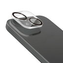 エレコム ELECOM iPhone 15 / 15 Plus カメラフィルム ガラス フレーム付 高透明 強化ガラス 表面硬度10H 指紋防止 カメラレンズ保...