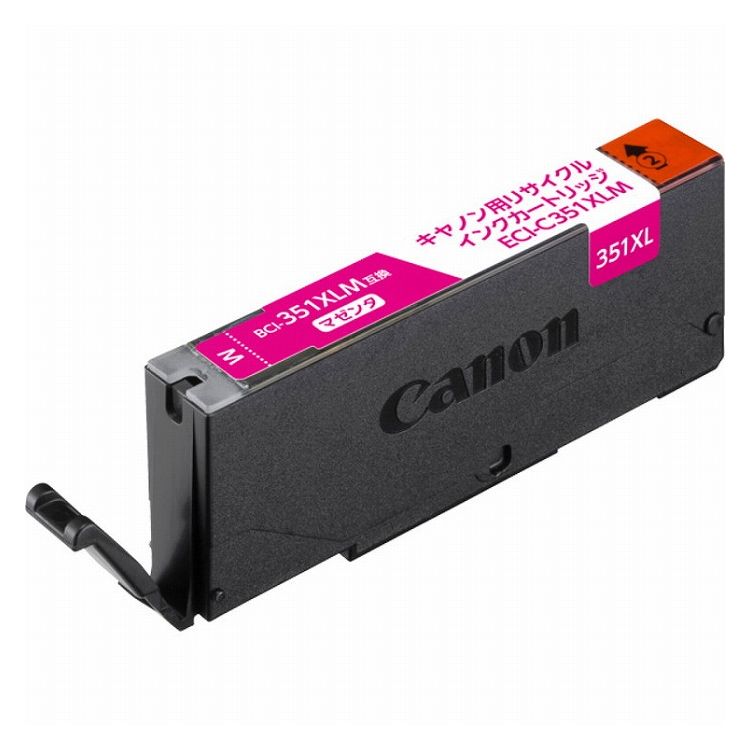 【商品説明】■対応カートリッジ:キヤノン BCI-351XLM ■カラー:マゼンタ(染料) ■対応機種:PIXUS iP7230、PIXUS iP8730、PIXUS iX6830、PIXUS MG5430、PIXUS MG5530BK、PIXUS MG5530WH、PIXUS MG5630BK、PIXUS MG5630WH、PIXUS MG6330BK、PIXUS MG6330BL、PIXUS MG6330GR、PIXUS MG6330PR、PIXUS MG6330WH、PIXUS MG6530、PIXUS MG6730BK、PIXUS MG6730WH ■対応機種:PIXUS MG7130BK、PIXUS MG7130BW、PIXUS MG7130RD、PIXUS MG7130WH、PIXUS MG7530BK、PIXUS MG7530BW、PIXUS MG7530F、PIXUS MG7530OR、PIXUS MG7530WH、PIXUS MX923 ■業界初の完全リセット対応で、インク残量表示対応になります。(2014年5月現在)【商品詳細】■その他：エコリカ リサイクルインク【配送について】こちらはメール便での発送となります。メール便でのお届はポストインです。下記の事項は対応できませんのでご確認ください。■時間指定・到着日指定はできません。■代金引き換えでのお支払いはできません。■お荷物の現在地追跡はできません。※他の商品との同梱不可