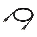 ELECOM エレコム USB Type C ケーブル ( タイプ C to C ) 1m PD 100W スリムケーブル 小型化コネクタ 【 iPhone パ...