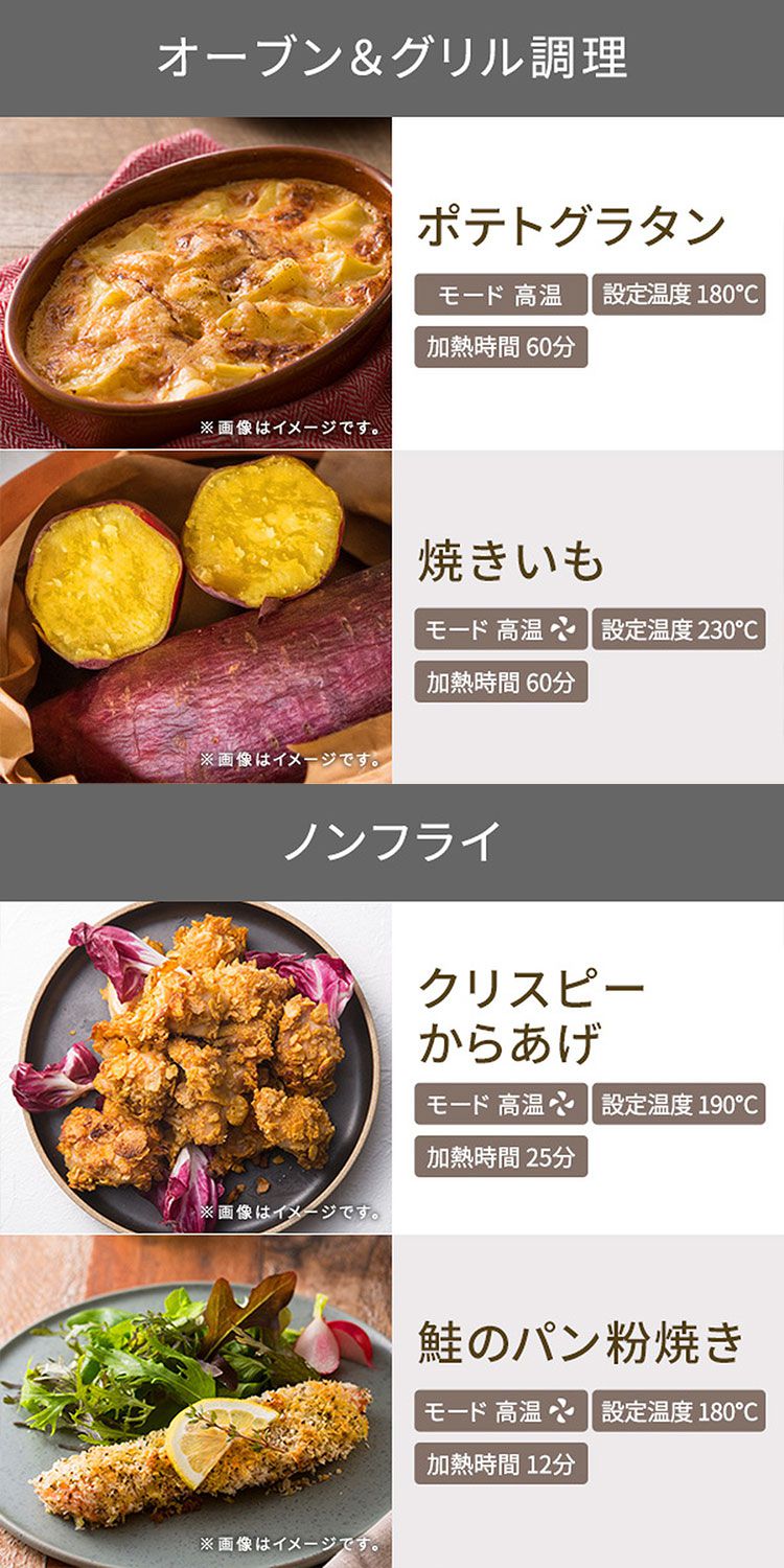 テスコム テイオンコンベクションオーブン TSF61A-H(代引不可)【送料無料】