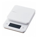 ELECOM キッチンスケール デジタルスケール 計量器 はかり 最大3kg 0.5g単位 バックライト付き ホワイト エレコム HCS-KSA01WH(代引不可)(3)