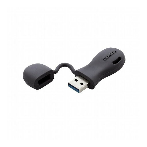 ELECOM USBメモリ 32GB USB3.2(Gen1) 3.1(Gen1) 3.0 2.0 USB A 一体型 キャップ式 ストラップホール付 シリコン素材 耐衝撃 Windows 11 Mac PC 他対応 ブラック エレコム MF-JRU3032GBK(代引不可)【メール便配送】【送料無料】 ELECOM USBメモリ 32GB USB3.2(Gen1) 3.1(Gen1) 3.0 2.0 USB A 一体型 キャップ式 ストラップホール付 シリコン素材 耐衝撃 Windows 11 Mac PC 他対応 ブラック エレコム MF-JRU3032GBK(代引不可)【メール便配送】【送料無料】