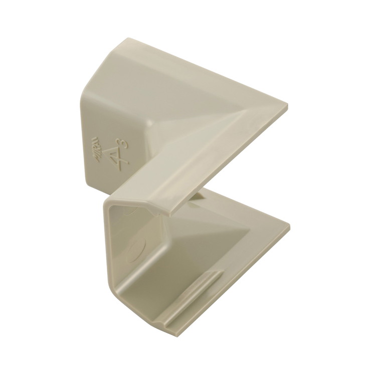 配線カバー モール 接続ユニット 入ズミ 壁用 フラットモール LD-GAF3M 専用 ベージュ LD-GAFR3M(代引..