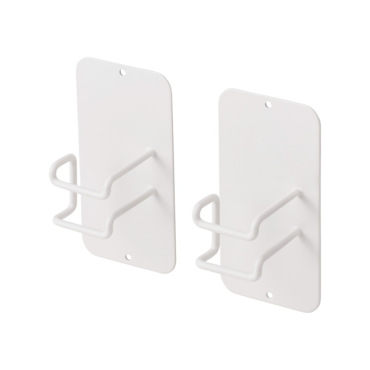 マグネット キッチンツールフック ボトルフック 2個入り 壁掛け (冷蔵庫 壁面 玄関 洗濯機 浮かせる収..