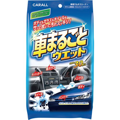 オカモト産業 カーオール 車用 マルチクリーナー 車まるごとウエット 2008