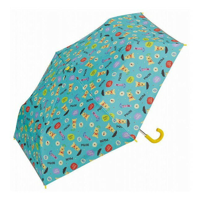 ※説明画像に一部カラー違いの商品がある場合がございます。　対象カラーをよくお確かめのうえお買求めください。【商品説明】・遮熱率35%以上・遮光率99%以上・UVカット率99%以上・紫外線から肌を守るUPF50＋日差しも雨も、しっかりガード！子供用晴雨兼用折りたたみ傘。軽くて丈夫、折れにくいグラスファイバーとアルミの傘骨。内側生地カラーコーティング（黄色）雨の日以外にもお子様の熱中症対策におすすめです！傘を差すことで自然とソーシャルディスタンスを保てます。携帯に便利な袋付き。2面対面にライトが当たると反射するテープ付き。ベルトの内側に名前が書けるタグ付き。【スペック】傘骨の長さ：50cm開いた時の直径：91cm全長：58cm折り畳んだ際の長さ：29cm重さ：235g【品質表示】傘生地の組成：ポリエステル100％■メーカー名 スケーター(株)■生産国・加工国 中国製【送料について】北海道、沖縄、離島は送料を頂きます。LINKプリンセスくまのプーさんトイストーリーアイムドラえもん