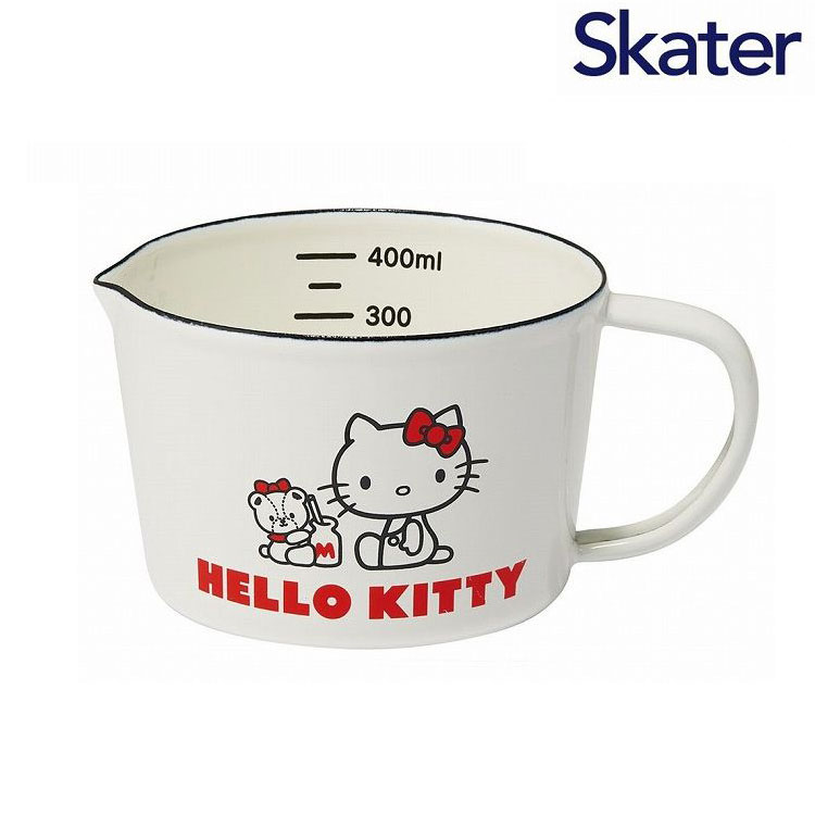 Measuring Cups - 計量カップ メジャーカップ ホーロー 琺瑯 スケーター 450ml ハローキティ&タイニーチャム ENMC5 キャラ キャラクター キャラモノ サンリオ