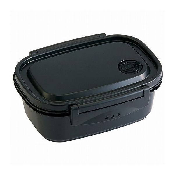 スケーター 冷凍 電子レンジ可 エアバブル付 ラク軽 作り置き 弁当箱 550ml ブラック XPM4 Skater