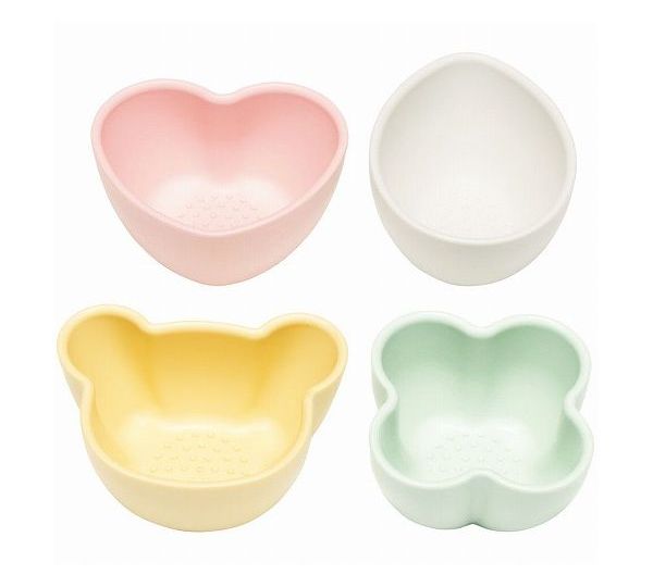 スケーター ベビー食器セット 小鉢 離乳食 4点セット くすみカラー BBLS1Q キャラ...