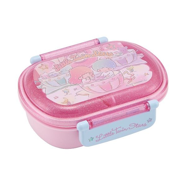 スケーター 銀イオン抗菌 子供用 弁当箱 ランチボックス 360ml リトルツインスターズ キラキラ遊園地 Q..