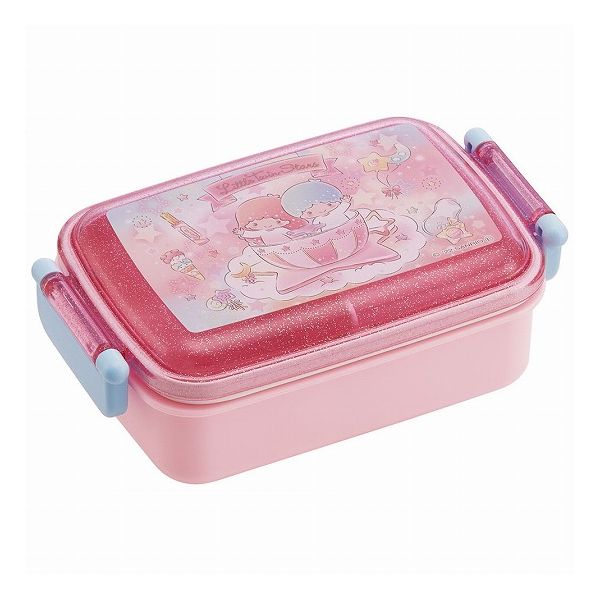 Lunch Boxes - スケーター 銀イオン抗菌 子供用 弁当箱 ランチボックス 450ml リトルツインスターズ キラキラ遊園地 RBF3ANAG Skater