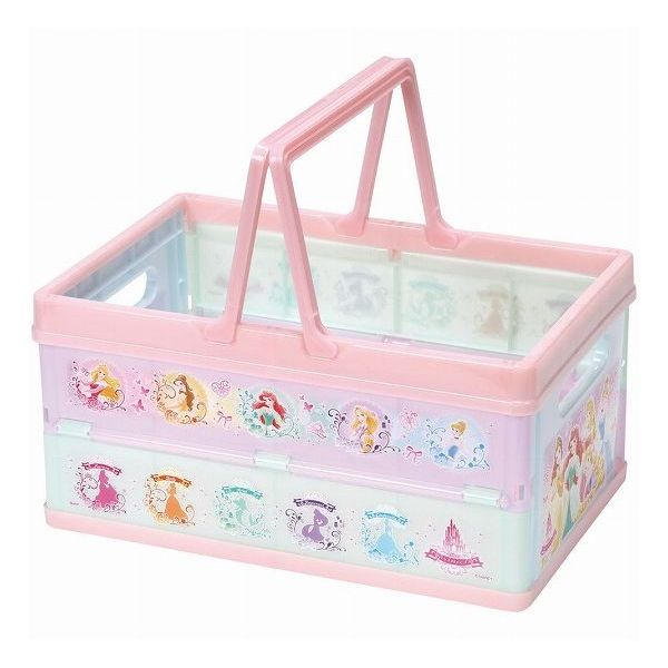 スケーター 収納ボックス 折りたたみ バスケット 38×25×19.5cm プリンセス23 BWOT13 Skater [2]