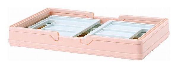 リコメン堂のスケーター 収納ボックス 折りたたみ バスケット 38×25×19.5cm サンリオキャラクターズ ふにゅまる BWOT13 Skater｜アングル3