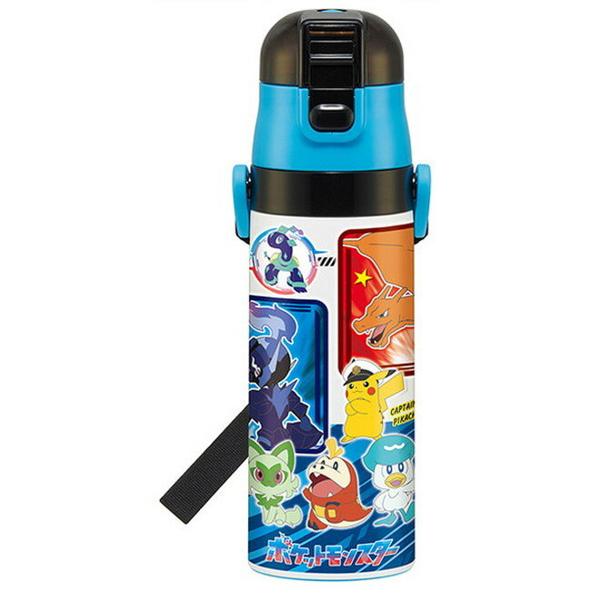 スケーター 水筒 キッズ 直飲み 470ml ステンレスボトル ステンボトル ダイレクト ポケモン24 SDC4 キャラクター かわいい 可愛い Skat..