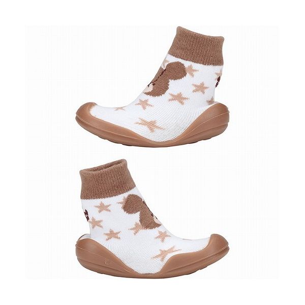 スケーター ソックス シューズ S 11.9cm ベビー ファースト シューズ 靴 赤ちゃん くまのがっこう ココア BSSHL2 Skater(代引不可)