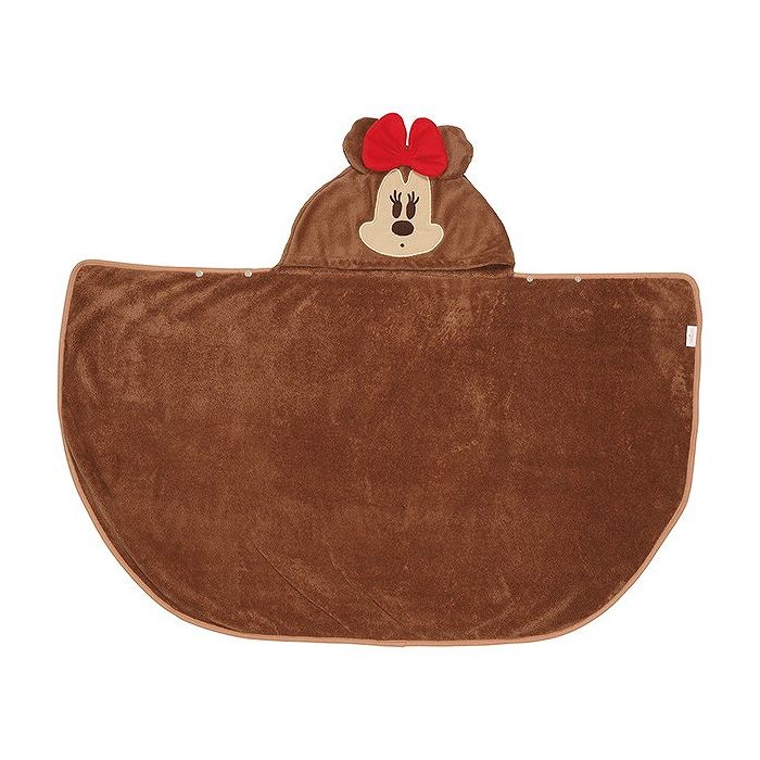 スケーター 吸水速乾タオル バスポンチョ フード付き 子供用 ミニーマウス キャラクター かわいい 可愛い 男の子 女の子 キッズ 子供 子ども BPO1 Skater【送料無料】