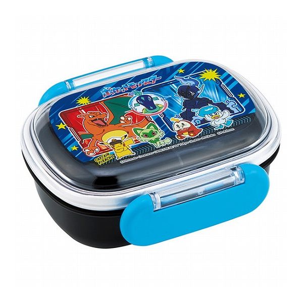ポケモン24 お弁当箱 一段 レンジ対応 食洗機対応 ランチボックス 270ml 1段弁当箱 ポケモン24 QAF1AG ..