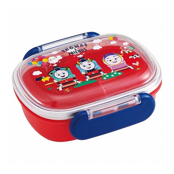 One Tier - トーマス お弁当箱 一段 レンジ対応 食洗機対応 ランチボックス 270ml 1段弁当箱 トーマス QAF1AG スケーター Skater キャラクター 可愛い かわいい