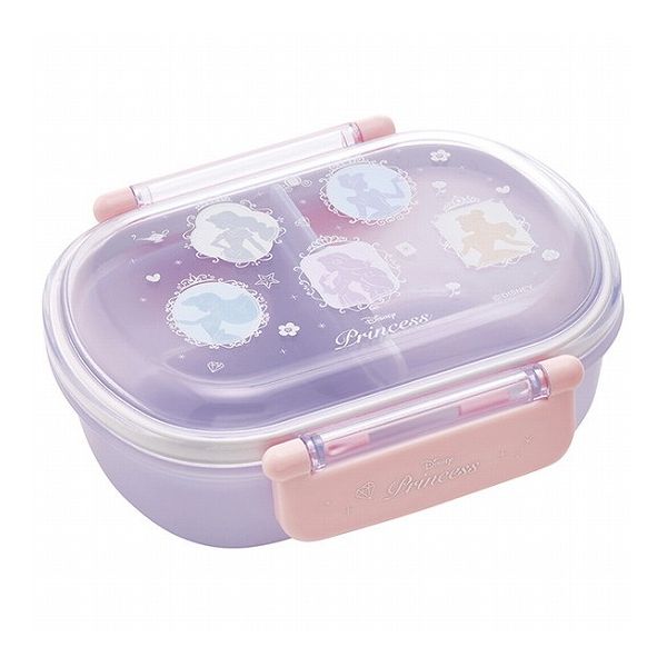 Other - プリンセスシルエット 銀イオン抗菌 子供用 弁当箱 ランチボックス 360ml プリンセスシルエット QAF2BAAG スケーター Skater キャラクター 可愛い かわいい