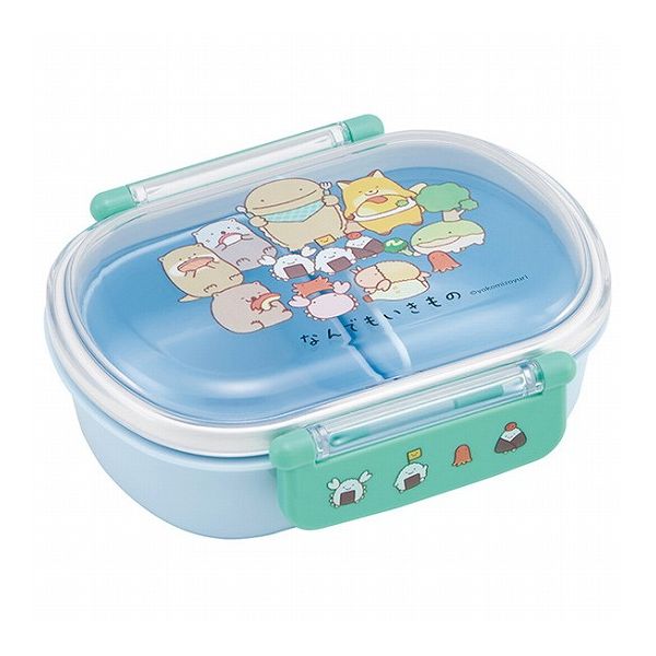Lunch Boxes - なんでもいきもの 銀イオン抗菌 子供用 弁当箱 ランチボックス 360ml なんでもいきもの QAF2BAAG スケーター Skater キャラクター 可愛い かわいい