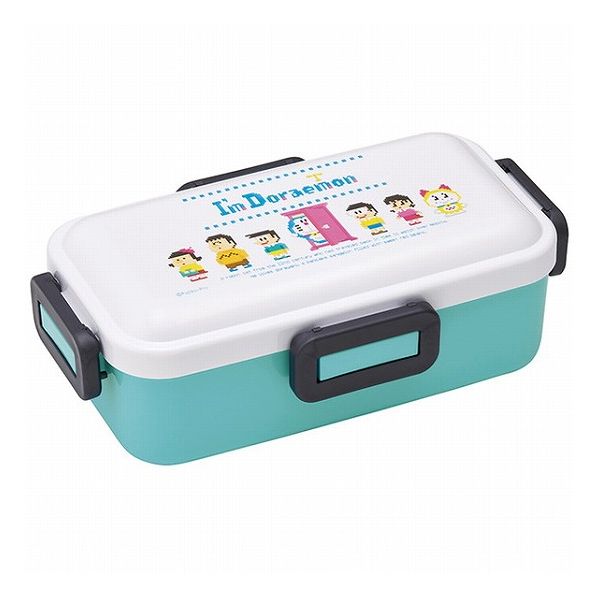ドラえもん ドット 銀イオン抗菌 弁当箱 ふわっと盛れる 4点ロック 530ml ドラえもん ドット スケーター Skater PFLB6AG キャラクター 可愛い かわいい(3)