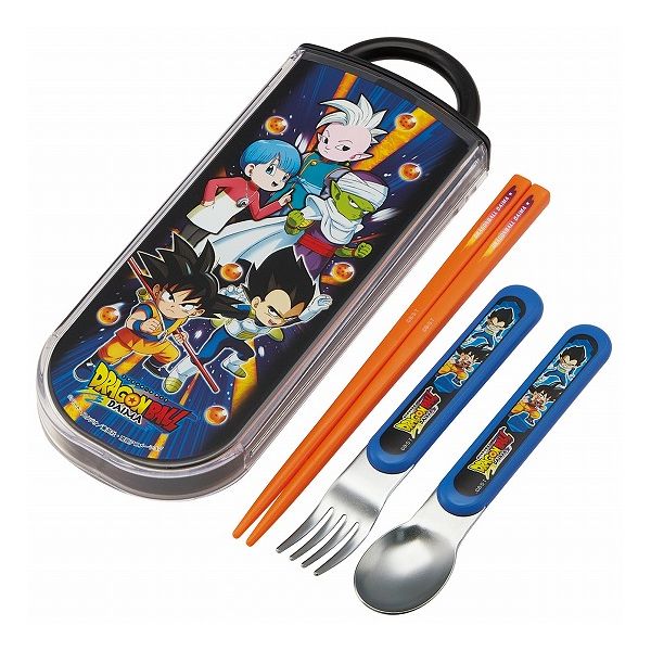 ドラゴンボール DAIMA 銀イオン抗菌 子供用 トリオセット 箸 スプーン フォーク ドラゴンボール DAIMA スケーター Skater TACC2AG キャラクター 可愛い かわいい