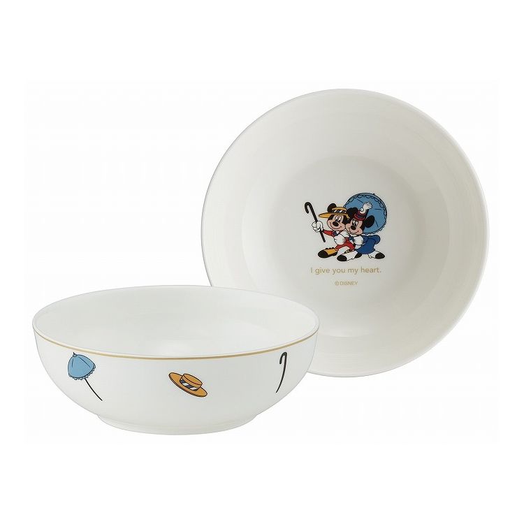ミッキー&ミニー フルーツ皿 ナルミボーンチャイナ NARUMI ナルミ ボーンチャイナ ミッキー&ミニー CBFT14 スケーター Skater【送料無料】(3.0)