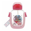 プリキュア キミとアイドルプリキュア 水筒 530ml ワンプッシュ ストロー ボトル マイボトル プラスチック PDSH6DX スケーター skater【送料無料】