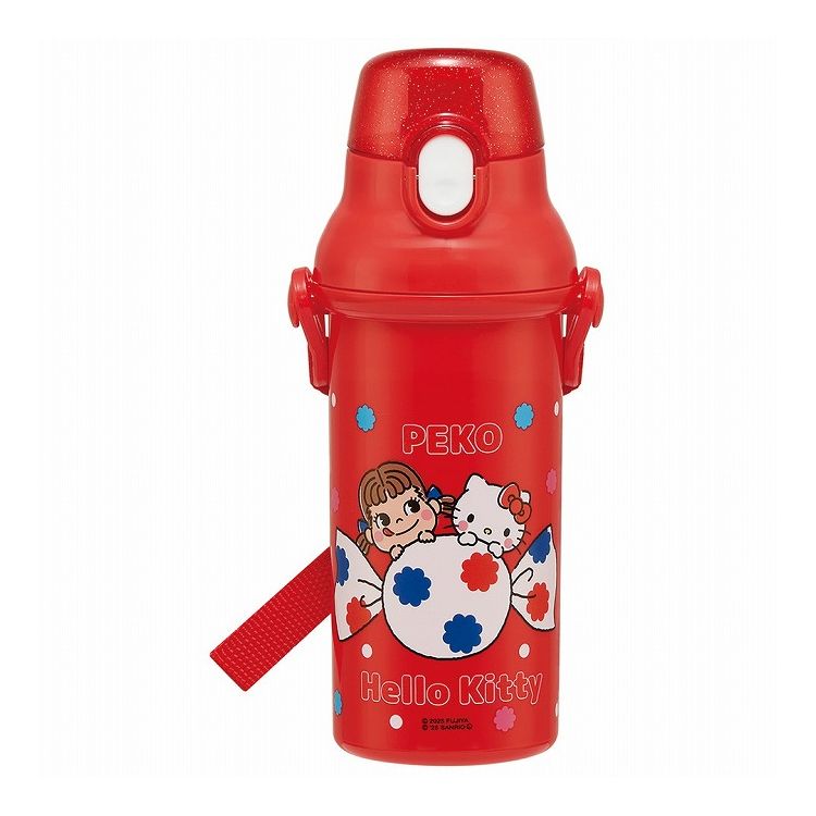 ペコちゃん × ハローキティ サンリオ sanrio 銀イオン 食洗器対応 直飲み 水筒 プラボトル 480ml PSB5SANAG スケーター skater【送料無料】