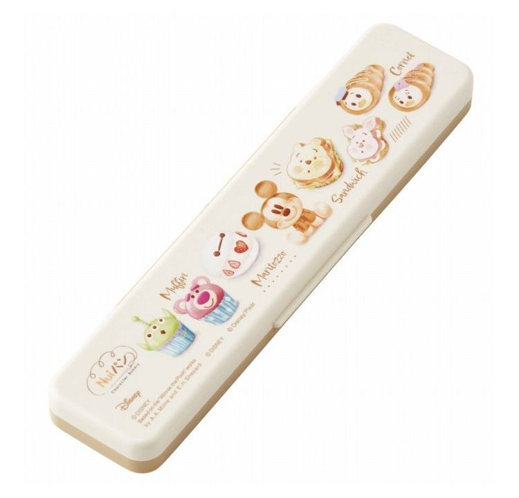 Nuiパン 箸 スプーン コンビセット カチカチ鳴らない CCS3SA キャラクター スケー...