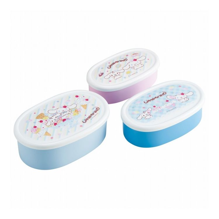 サンリオ sanrio シナモロール FancySnacksSweets 保存容器 入れ子式 3個セット SRS3S キャラクター ス..