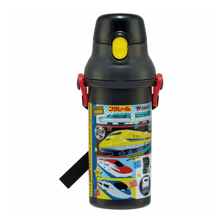 プラレール 2026 水筒 ボトル キッズ ワンタッチ プラスチック 直飲み 子供 かわいい 480ml PSB5SAN キャラクター スケーター skater【送料無料】