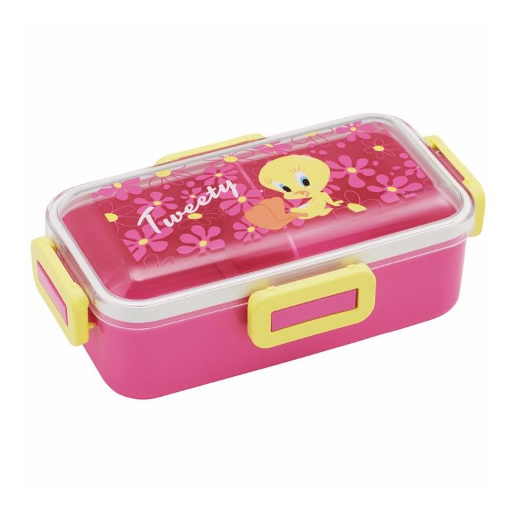 TWEETY トゥイーティー flower 銀イオン 弁当箱 ランチボックス ふわっと盛れる 4点ロック 530ml PFLB6..