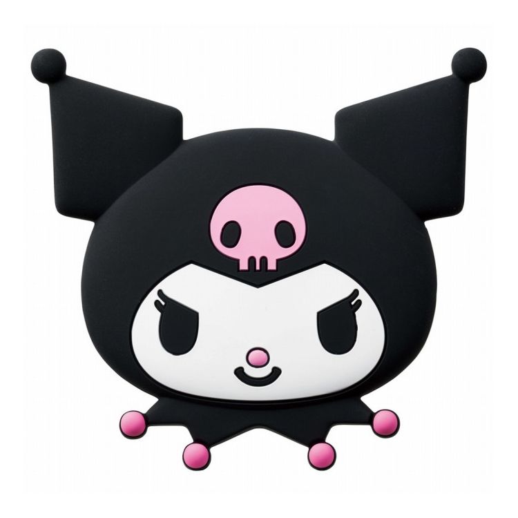 サンリオ sanrio クロミ キャラクター ダイカット シリコンミラー 鏡 ミラー 可愛い 携帯 メイク直し 身だしなみ MSR1 スケーター skater