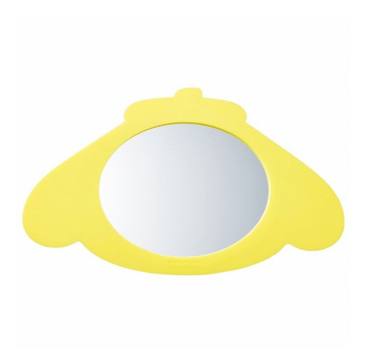 サンリオ sanrio ポムポムプリン キャラクター ダイカット シリコンミラー 鏡 ミラー 可愛い 携帯 メイク直し 身だしなみ MSR1 スケーター skater 2