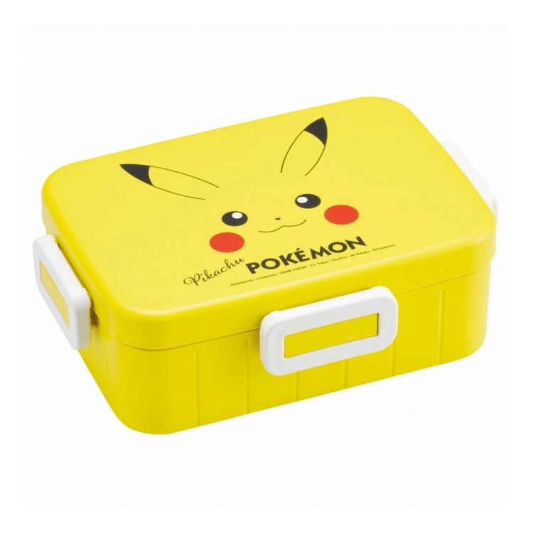 其它 - ポケモン pokemon ピカチュウ フェイス25 4点ロック 弁当箱 ランチボックス 650ml YZFL7 子供 キャラクター スケーター skater【送料無料】