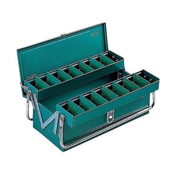 リングスター RS RSD-471 高級二段式ボックス グリーン【送料無料】