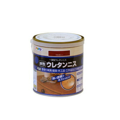 アサヒペン 水性ウレタンニス 0.7L (マホガニー)(代引不可)【送料無料】