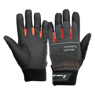 おたふく手袋 K-82 PU手袋 スタンダード 黒xグレー S(代引不可)