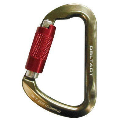 三共コーポレーション アルミ鍛造カラビナ スライドロック機能付 ガンメタ DT-AKR-G(代引不可)【送料無料】