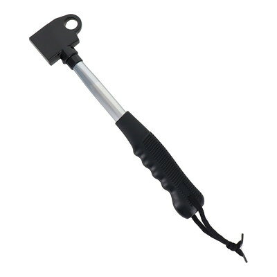 【商品説明】●【特長】カラビナ工具差しに装着可能。工具差し脱着時。安全コードが邪魔にならない。軽量タイプで作業効率アップ。黒表面仕上げ。握りやすいグリップ。安全コード取付可能。●頭径×頭長:23,45×75mm●本体サイズ(mm):縦325×横75×奥行23.45●全長:325mm●重量:638g●材質:本体:鉄、グリップ:PVC※メーカーの都合によりパッケージ、内容等が変更される場合がございます。当店はメーカーコード（JANコード）で管理をしている為それに伴う返品、返金等の対応は受け付けておりませんのでご了承の上お買い求めください。【代引きについて】こちらの商品は、代引きでの出荷は受け付けておりません。【配送について】北海道、沖縄、離島は配送できません。予めご了承ください。
