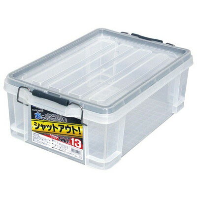 【商品説明】●パッキン付き簡易密閉型コンテナ。●パッキン付きなので、コンテナ内に水・ホコリが入りにくくなっています。●フタ裏側のフレーム部にパッキン付きです。●スタッキング（積み重ね）可能です。●フタには便利な目盛りが付いています。●丈夫なステンレス線材バックル。●商品サイズ：443×295×159mm ●重量：900g ●材質：本体、フタ、バックル・ポリプロピレン/線材・ステンレス鋼/パッキン・発泡ポリエチレン ●生産国：日本※メーカーの都合によりパッケージ、内容等が変更される場合がございます。当店はメーカーコード（JANコード）で管理をしている為それに伴う返品、返金等の対応は受け付けておりませんのでご了承の上お買い求めください。【代引きについて】こちらの商品は、代引きでの出荷は受け付けておりません。【送料について】北海道、沖縄、離島は送料を頂きます。