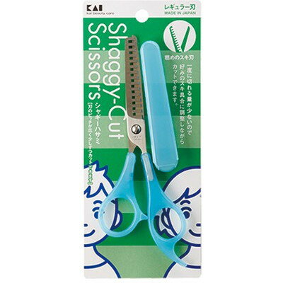 貝印 スキハサミ シャギー用 キャップ付#000KQ3048(代引不可)