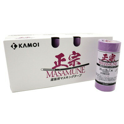 カモ井加工紙 建築塗装用マスキングテープ 正宗 18mm×18m 70巻入 #230800(代引不可)【送料無料】