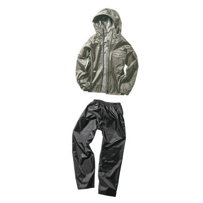 Makku レインキーパースーツ AS-5110 グレージュM(代引不可)【送料無料】