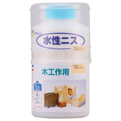 【商品説明】●着色とつや出しが同時にできる工作用ニス●主な用途：屋内に飾る木の工作品●サイズ(横×縦×高さ)：90mm×90mm×172mm●重量：0.82kg※メーカーの都合によりパッケージ、内容等が変更される場合がございます。当店はメーカーコード（JANコード）で管理をしている為それに伴う返品、返金等の対応は受け付けておりませんのでご了承の上お買い求めください。【代引きについて】こちらの商品は、代引きでの出荷は受け付けておりません。【送料について】北海道、沖縄、離島は送料を頂きます。