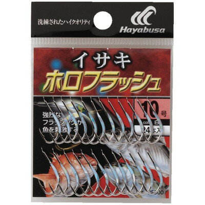 HAYABUSA 小袋バラ鈎 イサキ白 ホロフラッシュ BS300 12号 BS300-12(代引不可)