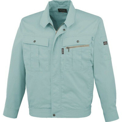 Long-Sleeved - 中国産業 CUC 2508-30-6L 長袖ブルゾン グリーン 6L #2508-30-6L(代引不可)【送料無料】